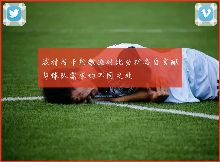 波特与卡约数据对比分析各自贡献与球队需求的不同之处